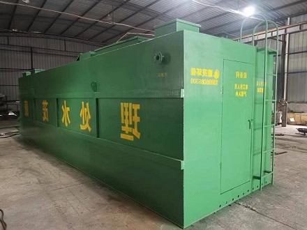 Integrated domestic sewage treatment equipment ground type